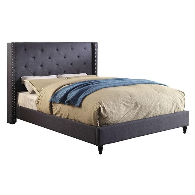  Color_Blue  -- Anabelle CM7677BL-EK-BED-VN King Bed IMAGE 3