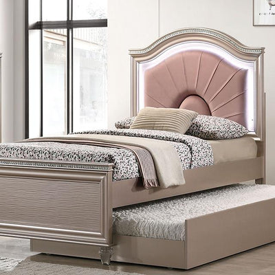  Size_Full  -- Allie Upholstered Panel Bed IMAGE 1