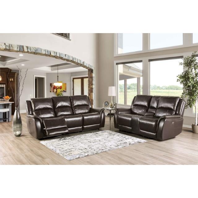  Furniture of America Gorgius CM9910ES-CH-PM Power Recliner IMAGE 2