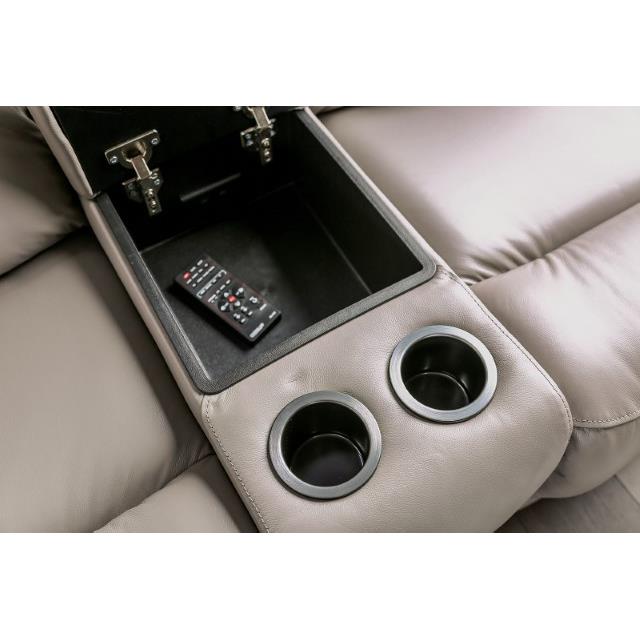  Furniture of America Gorgius CM9910ST-LV-PM-PK Power Loveseat IMAGE 4