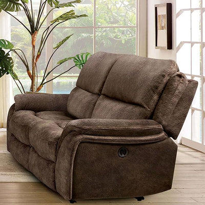 Furniture of America Henricus CM9911DB-LV Loveseat IMAGE 1