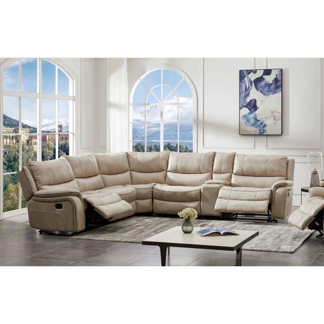  Furniture of America Jerominus CM9912BG-SECT Sectional IMAGE 2