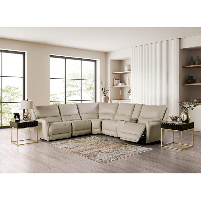  Furniture of America Hestia Power Reclining Sectional CM9920ST-SECT-PM IMAGE 1