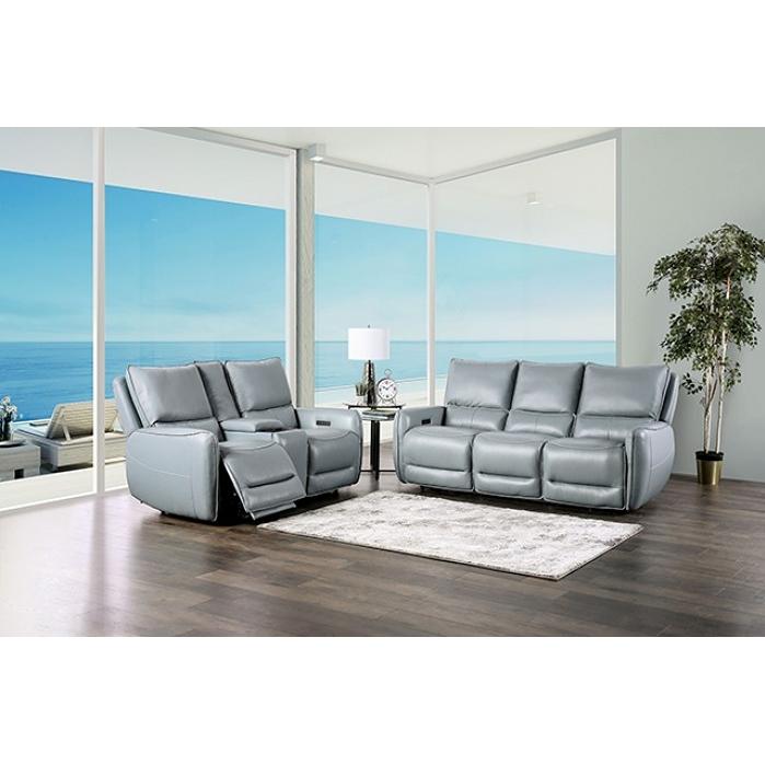  Furniture of America Phineas Power Reclining Sofa CM9921PB-SF-PM IMAGE 1