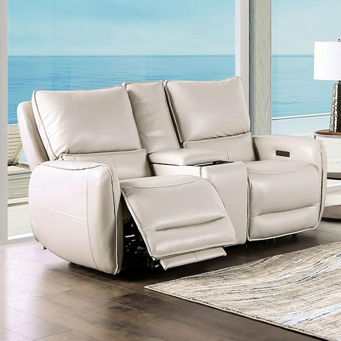 Furniture of America Phineas Power Reclining Loveseat CM9921ST-LV-PM IMAGE 1