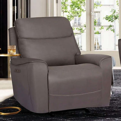  Furniture of America Artemia CM9922GY-CH-PM Power Recliner IMAGE 1