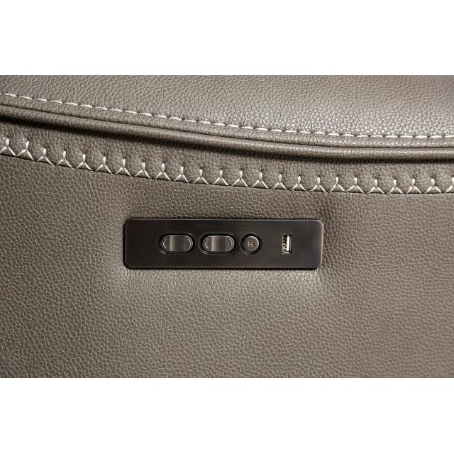  Furniture of America Artemia CM9922GY-LV-PM-PK Power Loveseat IMAGE 4