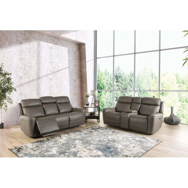  Furniture of America Artemia CM9922GY-SF-PM Power Sofa IMAGE 1