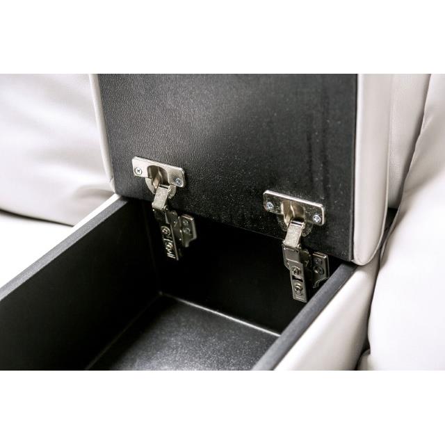  Furniture of America Edmondus CM9923FG-SECT-PM Power Sectional IMAGE 4