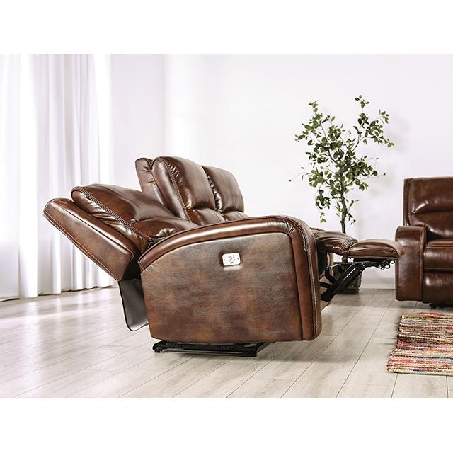  Furniture of America Soterios CM9924MB-SF-PM Power Sofa IMAGE 5