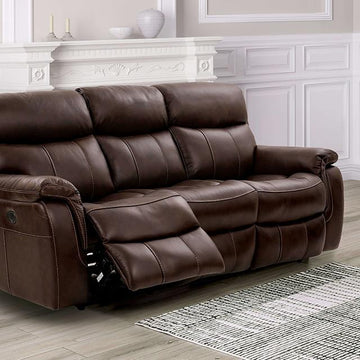  Furniture of America Antenor CM9926MB-SF-PM Power Sofa IMAGE 1