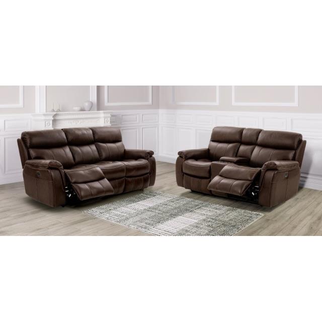  Furniture of America Antenor CM9926MB-SF-PM Power Sofa IMAGE 1