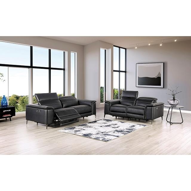  Furniture of America Ascona CM9927BK-SF-PM Power Sofa IMAGE 3