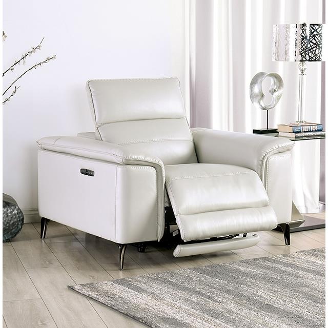  Furniture of America Ascona CM9927FG-CH-PM Power Recliner IMAGE 1