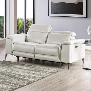  Furniture of America Ascona CM9927FG-LV-PM Power Loveseat IMAGE 1