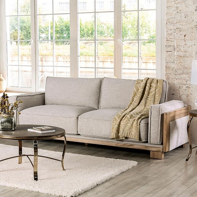  Furniture of America Harstad CM9983LB-SF Sofa IMAGE 1