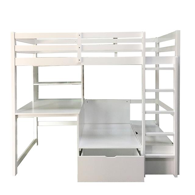  Furniture of America Callistus CM-BK828WH Bunk Bed IMAGE 3