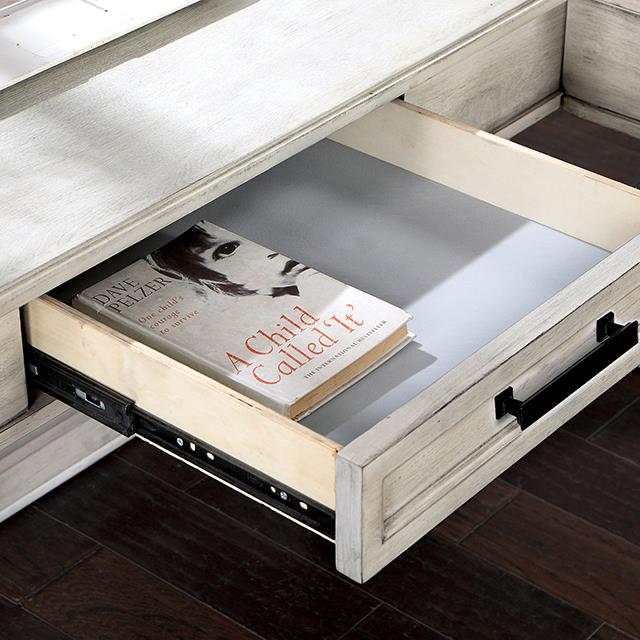  Furniture of America Galarga CM-DK418WH Desk IMAGE 6
