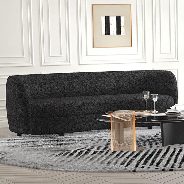  Furniture of America Versoix FM61003BK-SF Sofa IMAGE 1