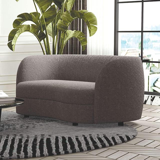  Furniture of America Versoix FM61003GY-LV Loveseat IMAGE 1