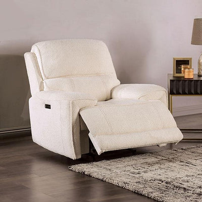  Furniture of America Morcote FM62001BG-CH-PM Power Recliner IMAGE 1