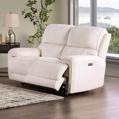  Furniture of America Morcote FM62001BG-LV-PM Power Loveseat IMAGE 1
