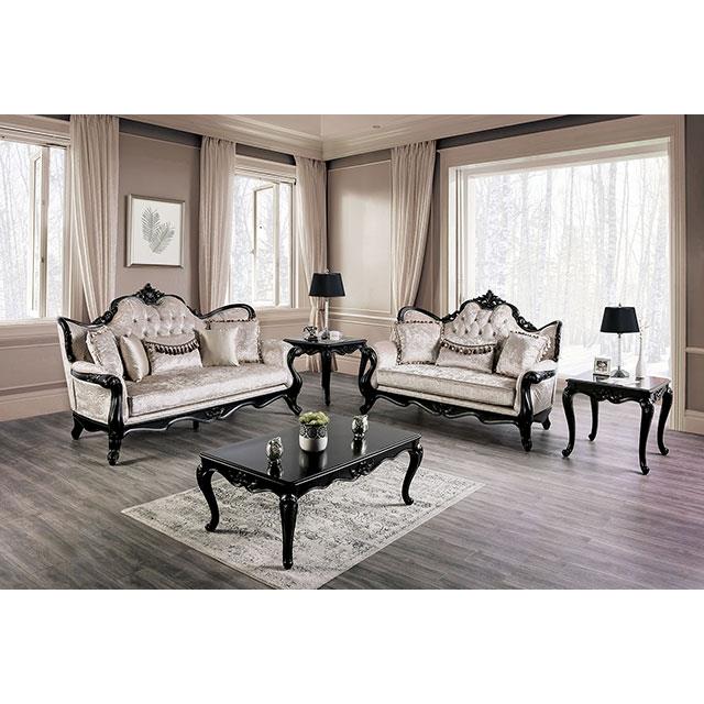  Furniture of America Acapulco FM65001ES-LV Loveseat IMAGE 2