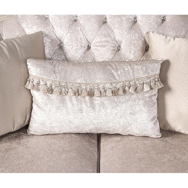  Furniture of America Acapulco FM65001WH-LV Loveseat IMAGE 4