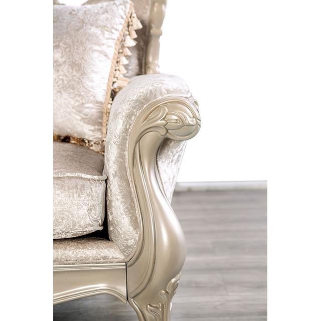  Furniture of America Acapulco FM65001WH-LV Loveseat IMAGE 7