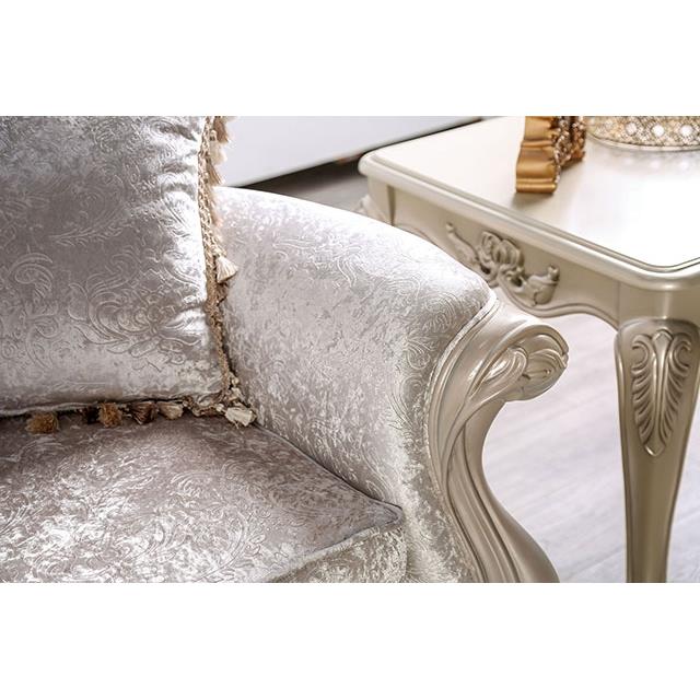  Furniture of America Acapulco FM65001WH-LV Loveseat IMAGE 8
