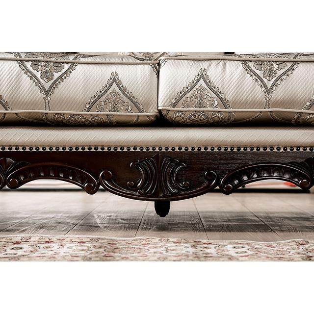  Furniture of America Veracruz FM65002BG-LV Loveseat IMAGE 7