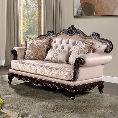  Furniture of America Veracruz FM65002BR-LV Loveseat IMAGE 1