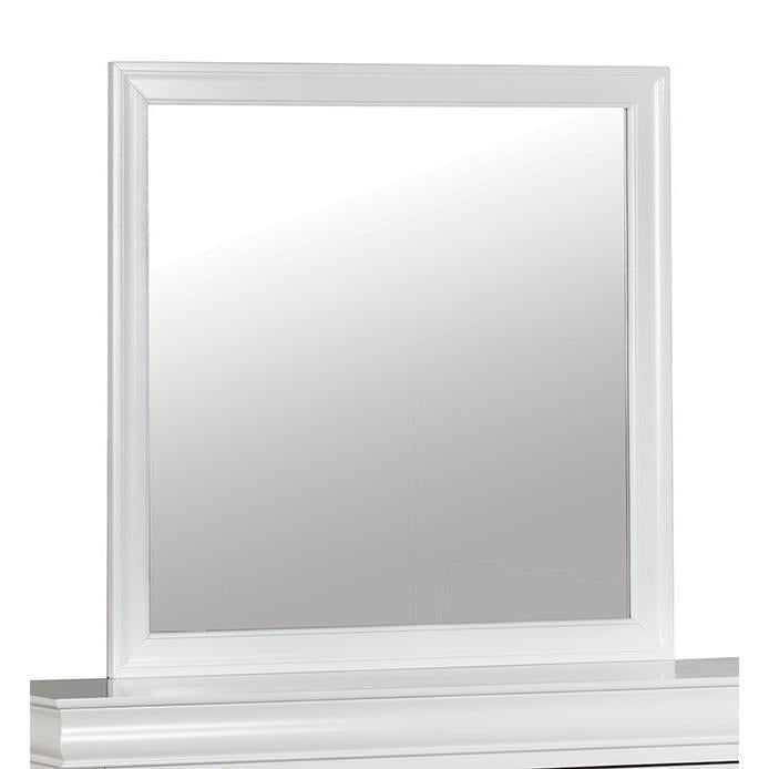  Furniture of America Louis Philippe FM7866WH-M Mirror IMAGE 2