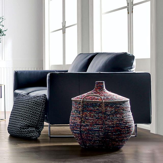  Furniture of America Mezzanotte FM90000-LV-PK Loveseat IMAGE 1
