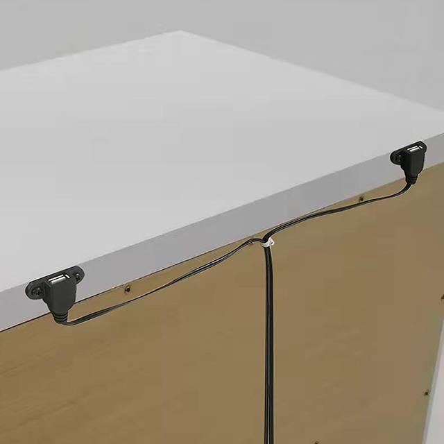  Color_White  Size_King  --  Emmeline FOA7147WH-EK King Bed IMAGE 11
