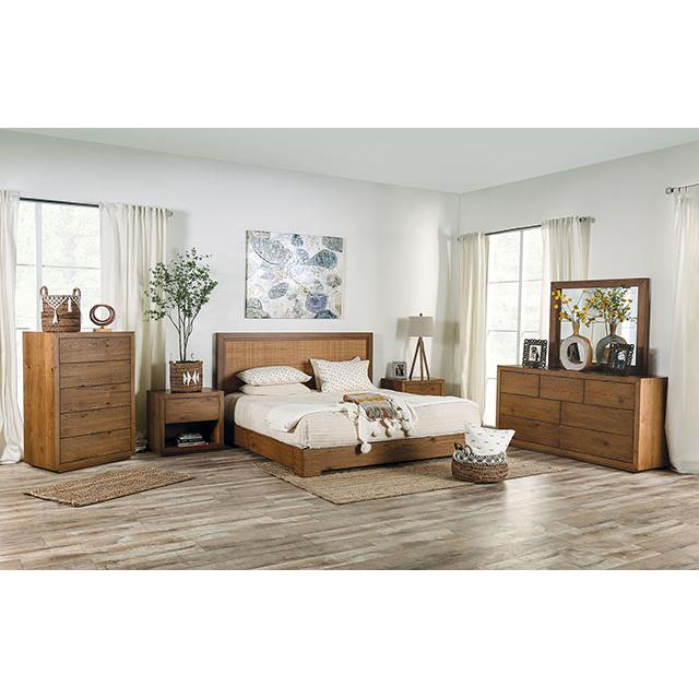  Furniture of America Leirvik FOA7460WN-M Mirror IMAGE 2