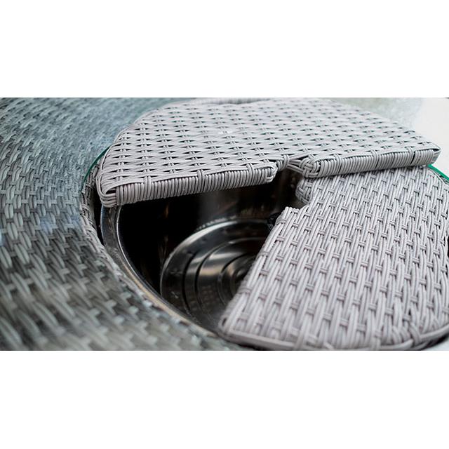  Furniture of America Cyprus GM-2006-PK Round Bar Table IMAGE 3