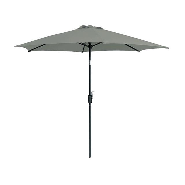  Furniture of America Halo GM-3002GR Round Tilting Umbrella IMAGE 1