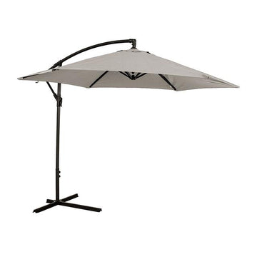  Furniture of America Glam GM-3003CS Cantilever Umbrella w/ LED IMAGE 1