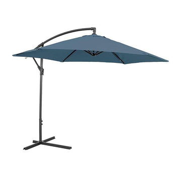  Furniture of America Glam GM-3003LS Cantilever Umbrella w/ LED IMAGE 1