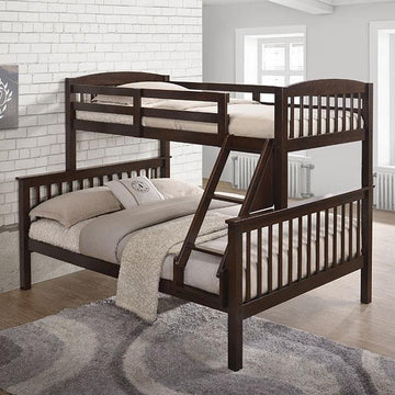  Furniture of America Brookings NX-BK001ML Twin/Full Bunk Bed IMAGE 1