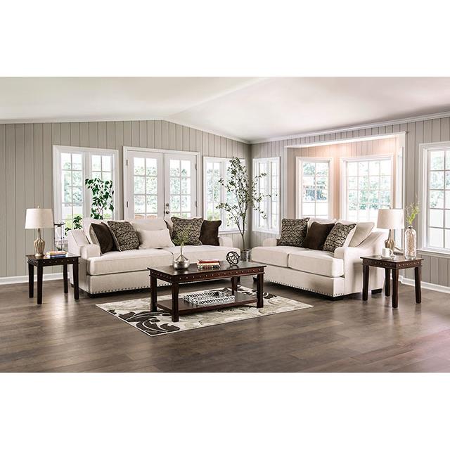  Furniture of America Sonora SM1217-LV Loveseat IMAGE 1