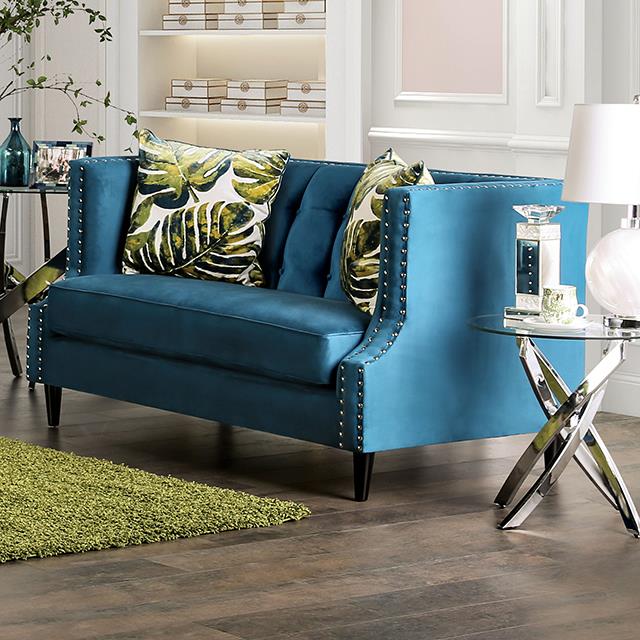  Furniture of America Azuletti SM2219-LV Loveseat IMAGE 1
