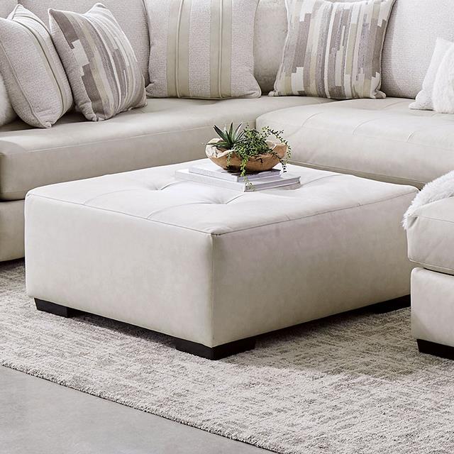 Furniture of America Warrenton SM5170-OT Ottoman IMAGE 1