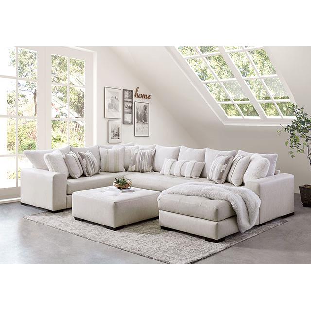 Furniture of America Warrenton SM5170-OT Ottoman IMAGE 2