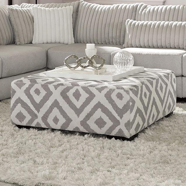  Furniture of America Hermiston SM5171-OT Ottoman IMAGE 1