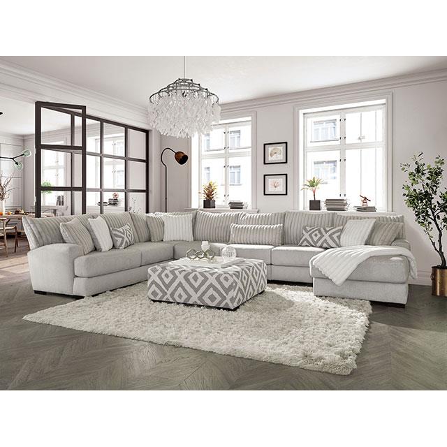  Furniture of America Hermiston SM5171-OT Ottoman IMAGE 2