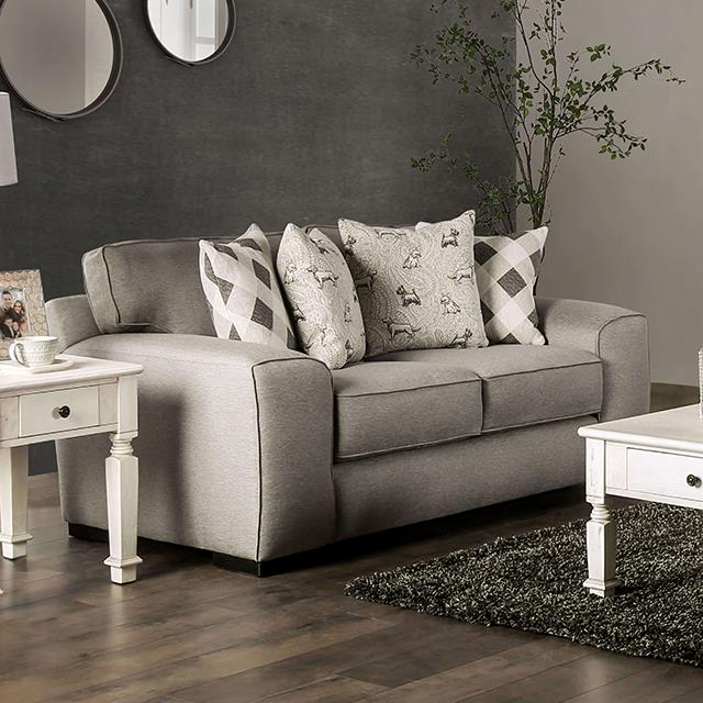  Furniture of America Newry SM6091-LV Loveseat IMAGE 1
