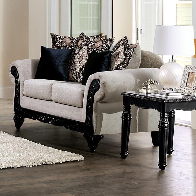  Furniture of America Molfetta SM7304-LV Loveseat IMAGE 1