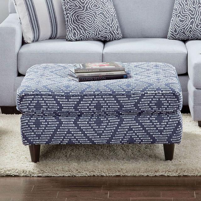  Furniture of America Chiswick SM8206-OT Ottoman IMAGE 1